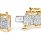 10K Yellow Gold 5.00 Cttw Round-Cut Diamond Link 7" Bracelet (J-K Color, I1-I2 Clarity)