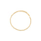 10K Yellow Gold 1.0 Cttw Round Diamond Pave Link Bracelet