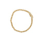 10K Yellow Gold 3 cttw Round-Cut Diamond Spiral Link 7.50" Bracelet (I-J Color, I1-I2 Clarity)