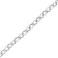 .925 Sterling Silver 1/3 Cttw Round-Cut Diamond Double Heart Infinity Link 7.25" Bracelet (H-I Color, I3 Clarity)