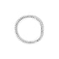 14K White Gold 5.00 Cttw Invisible Set Princess-Cut Diamond Belt and Buckle Tennis 7" Bracelet (H-I Color, SI1-SI2 Clarity)
