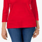 Karen Scott Blusa Feminina Gola Redonda Tamanho X-G
