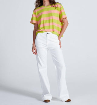 Askk Ny - Calça de sarja de cintura alta