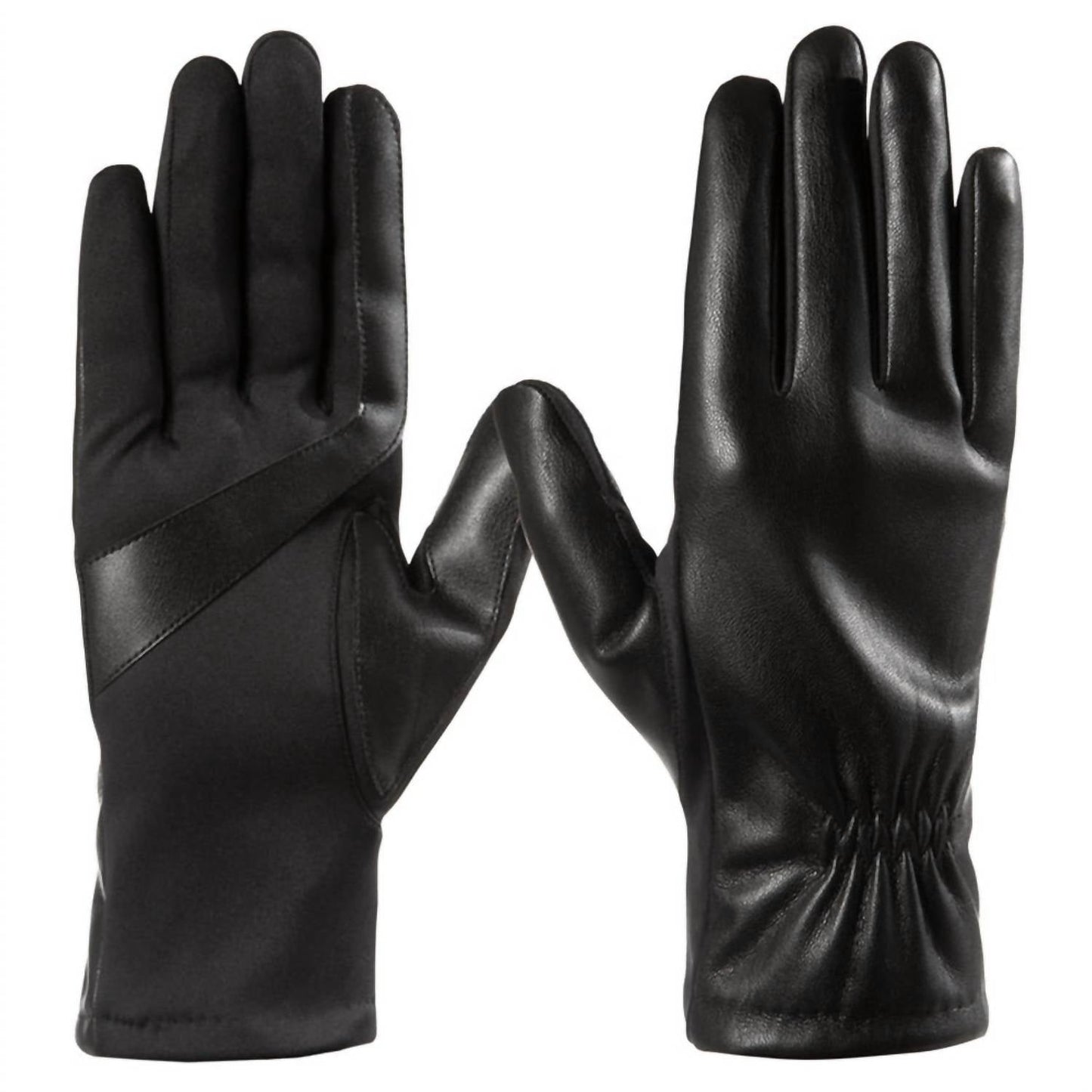 Isotoner - Women’s Lined Faux Leather Stretch Glove