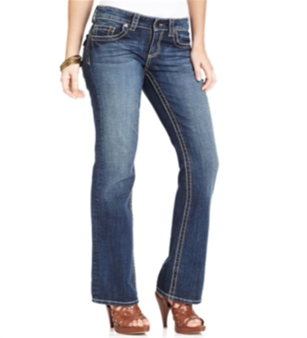 Calça jeans feminina Kut From The Kloth Natalie Bootcut azul tamanho 12