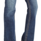 Calça jeans feminina Kut From The Kloth Natalie Bootcut azul tamanho 12