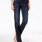 Calça jeans feminina Stevie Straight Leg, azul, tamanho 4, da Kut From The Kloth