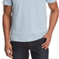 Camiseta masculina de algodão com gola redonda ATM Anthony Thomas Melillo, azul, tamanho médio