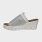 Bernie Mev - Women's Venti Crystals Slip On Sandal