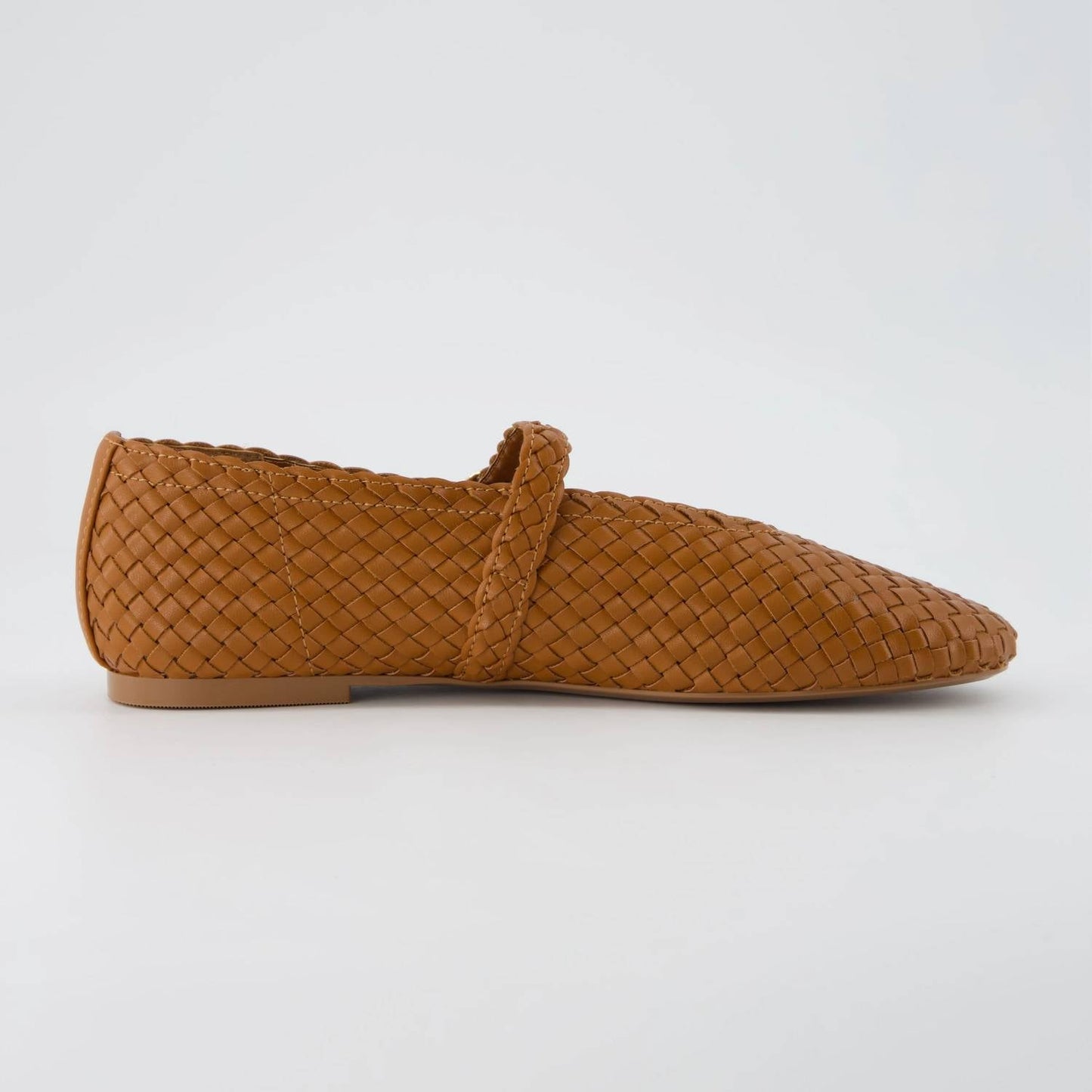 Cushionaire - Women's Bistro Woven Mary Jane Flat