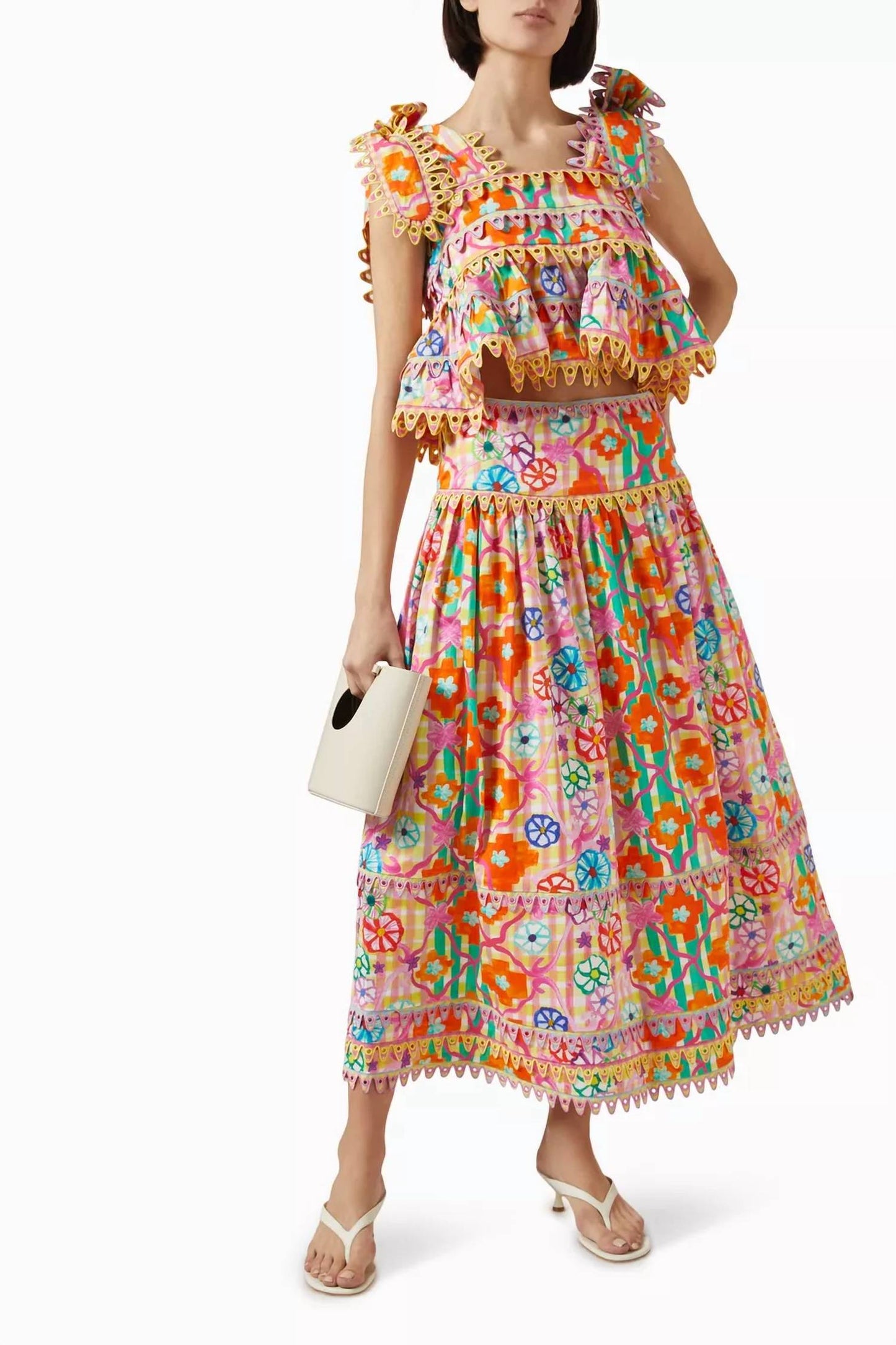 Celia B - Serene Embroidered Top