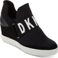 Tênis DKNY Cosmos Wedge Feminino Preto Tamanho 9