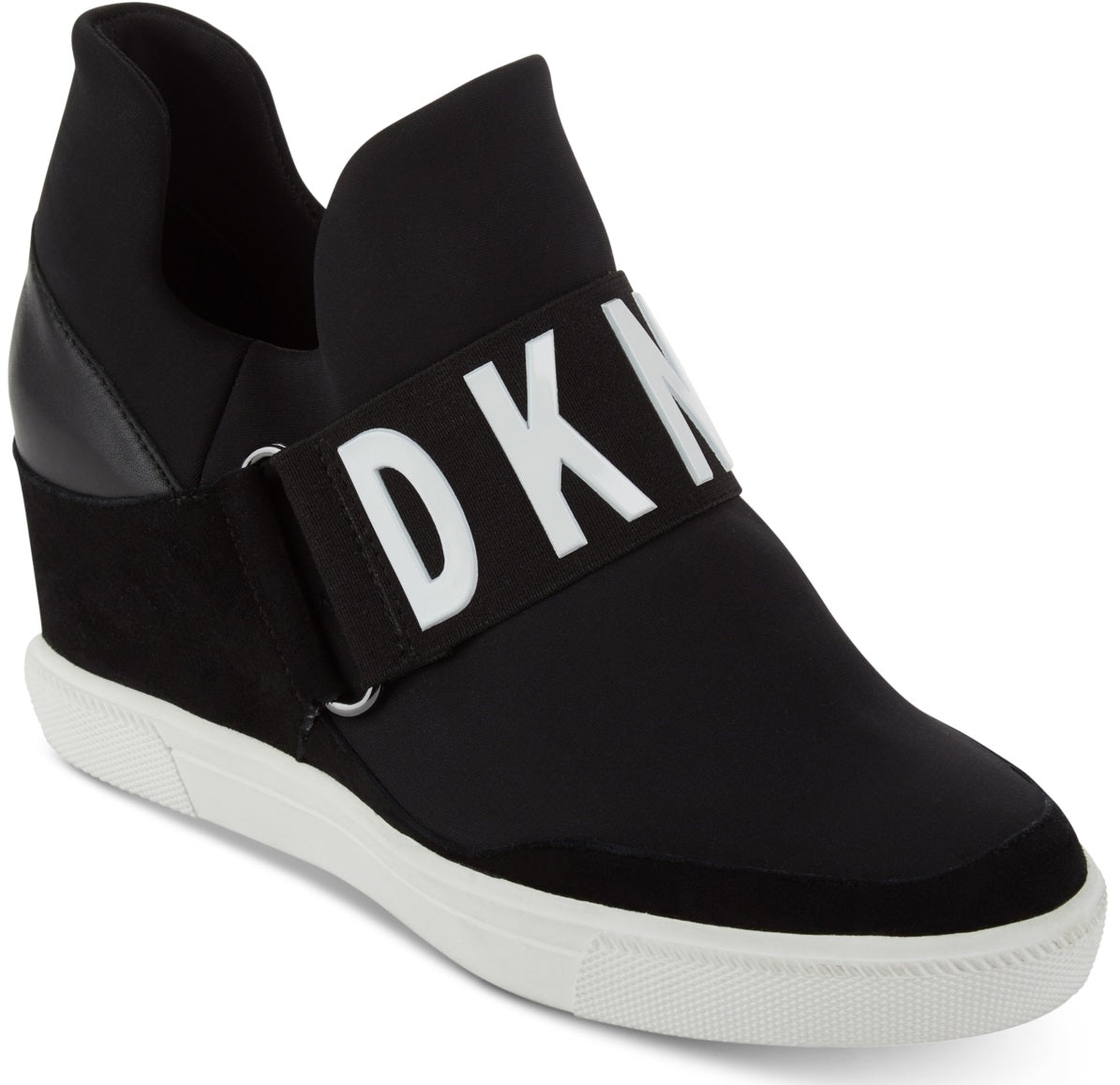 Tênis DKNY Cosmos Wedge Feminino Preto Tamanho 9
