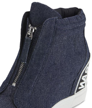Tênis DKNY Connie Wedge Feminino Azul Tamanho 6