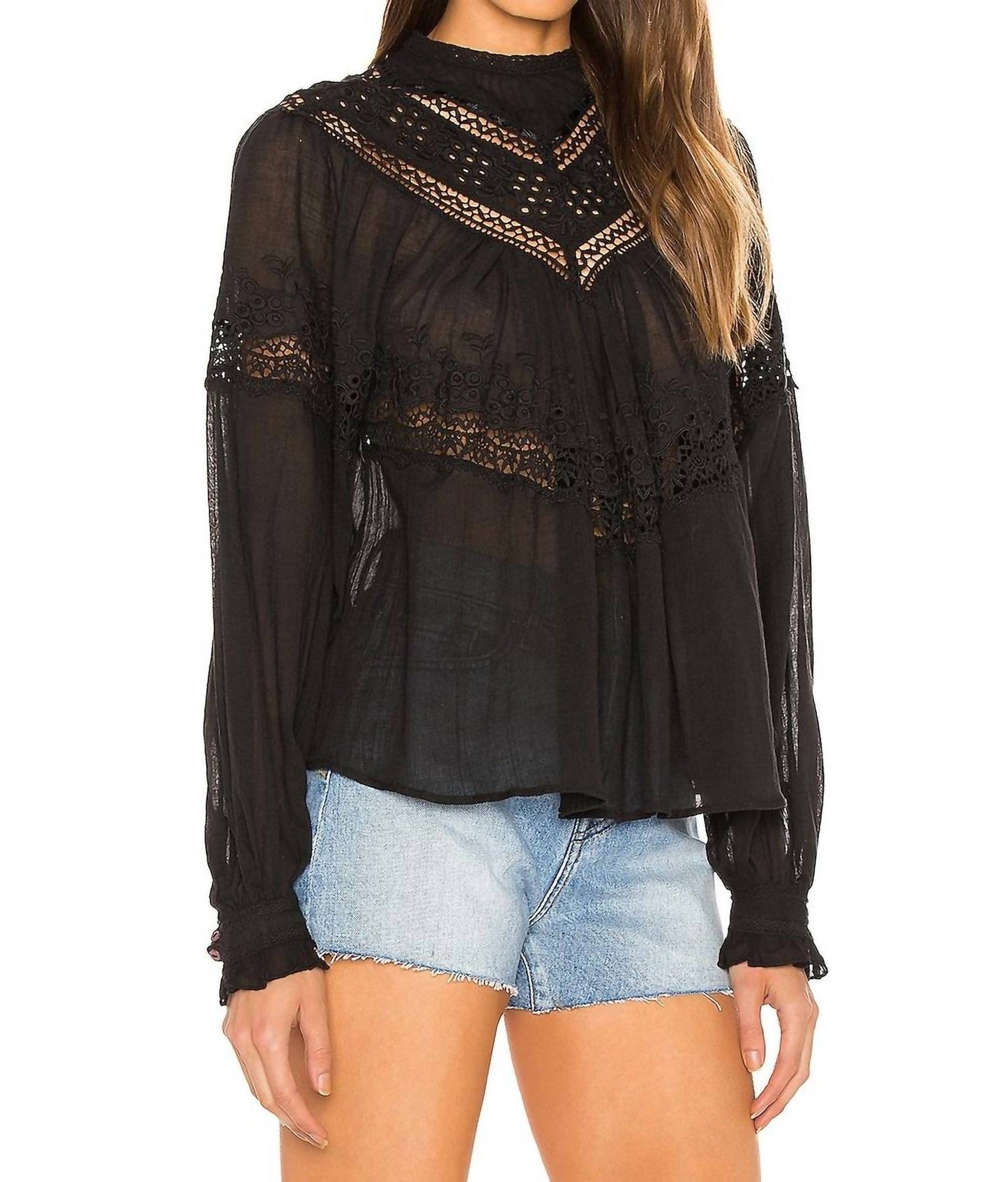 Free People - Abigail Victorian Top