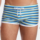 2(x)ist Calção de banho masculino estilo jogger Cabo 2 azul tamanho pequeno