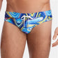 2(x)ist Calções de banho masculinos Solid Rio, azul, tamanho L