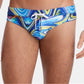 2(x)ist Calções de banho masculinos Solid Rio, azul, tamanho L