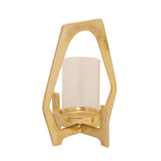 Sagebrook Home 12 Metal Hurricane Ouro Preto