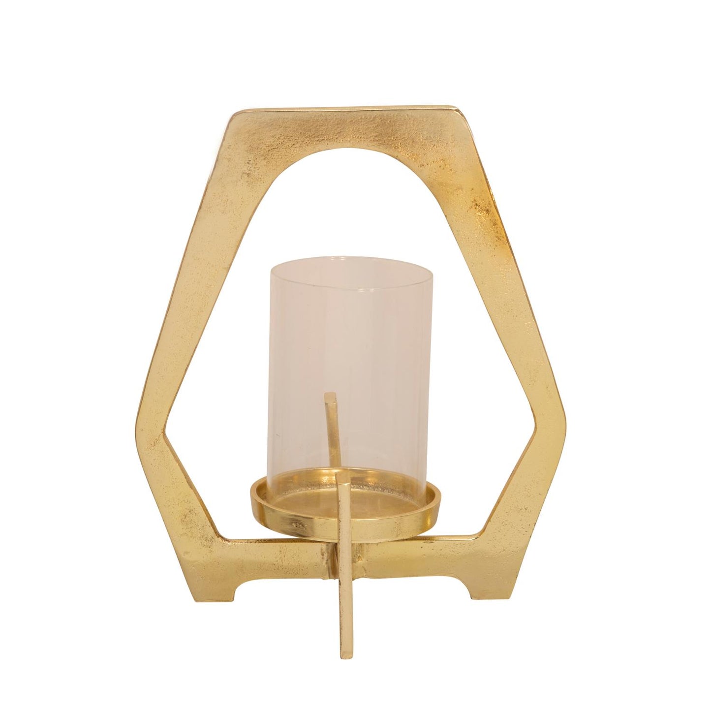 Sagebrook Home 12 Metal Hurricane Ouro Preto