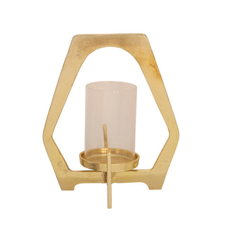 Sagebrook Home 12 Metal Hurricane Ouro Preto