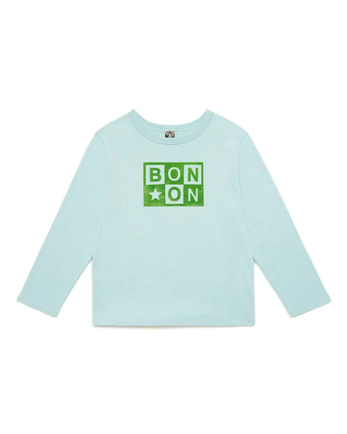 Bonton - Kid's Long Sleeve Organic Cotton T-shirt
