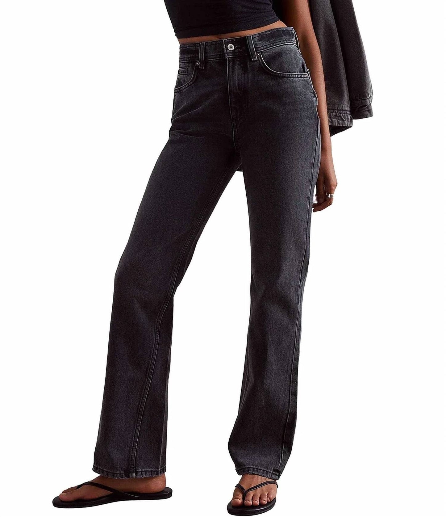 Free People - Xena Slim Straight Jeans