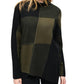 Joseph Ribkoff - Color Block Jacquard Knit Pullover Top