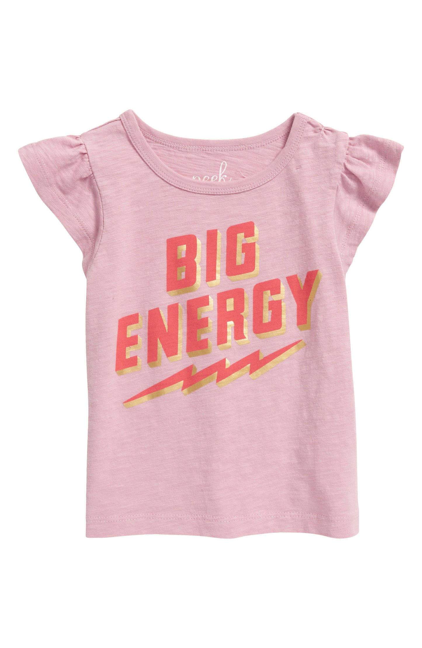 Camiseta infantil Nikola Tesla Energy da Peek - Violeta, tamanho 3T