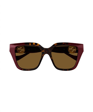 Gucci - Óculos de sol quadrados injetados femininos