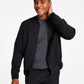 Jaqueta bomber masculina Hugo Boss Extra Slim Fit preta tamanho 42