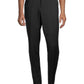 Calça masculina Hugo Boss Getlin Two Tons em mistura de lã virgem, preta, tamanho 34