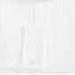 Camisa social masculina Hugo Boss Slim Fit Tuxedo, branca, tamanho 16,5 x 32-33