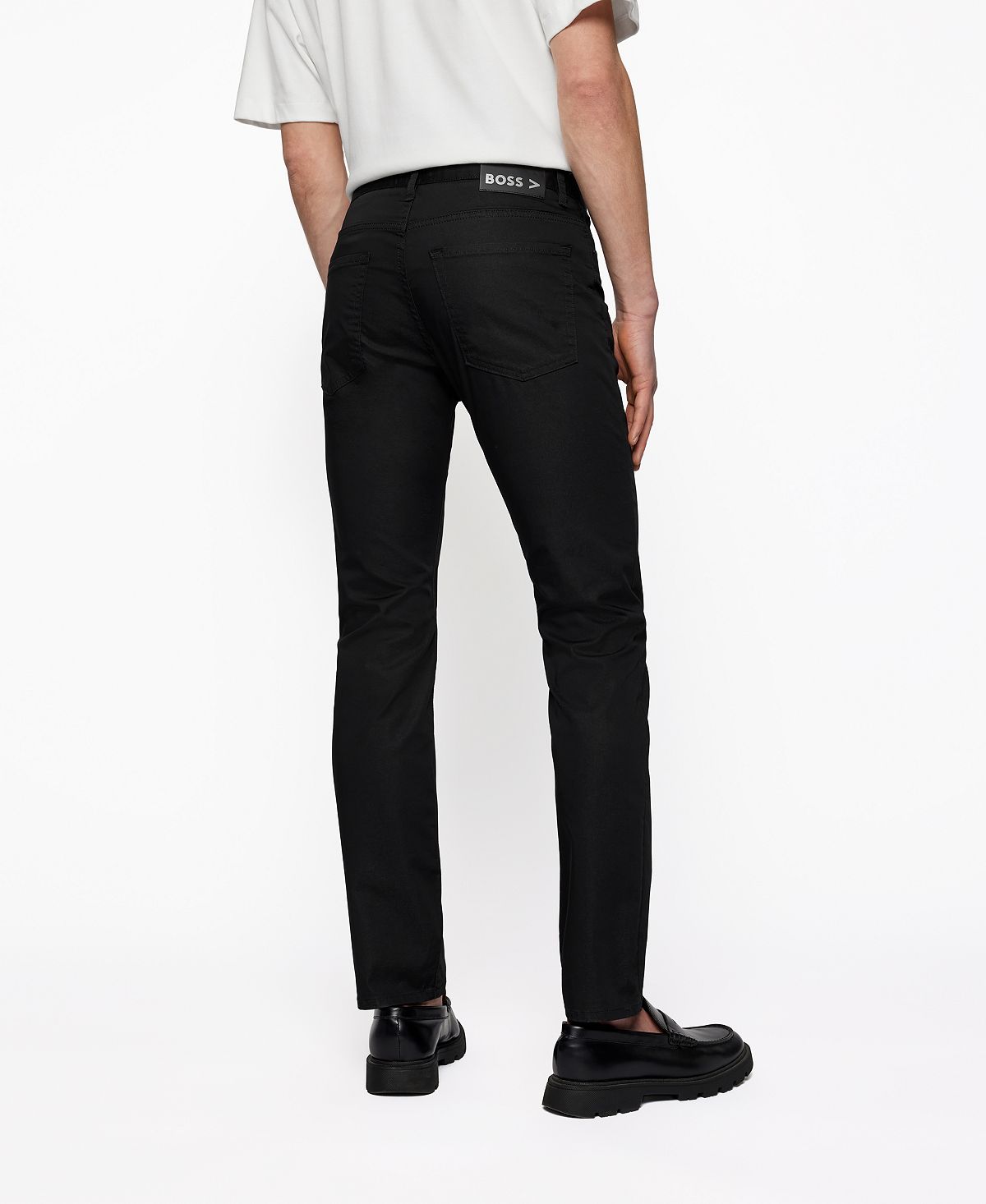 Calça Jeans Slim Fit Masculina Hugo Boss Preta Tamanho 32