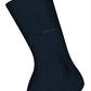 Meias sociais masculinas Hugo Boss George Dots, azuis, tamanho 45120