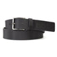 Cinto de couro masculino Hugo Boss EmHugo Bossed Logo Azul Tamanho 42