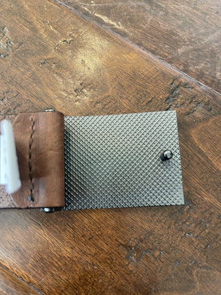 Hugo Boss Men's Icon Leather Belt Brown Size 42