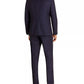 Terno masculino Hugo Boss Tonal Check Slim Fit Azul Tamanho 46