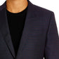 Terno masculino Hugo Boss Tonal Check Slim Fit Azul Tamanho 46