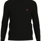 Suéter Hugo Boss San Cassius Logo Masculino Preto Tamanho Médio