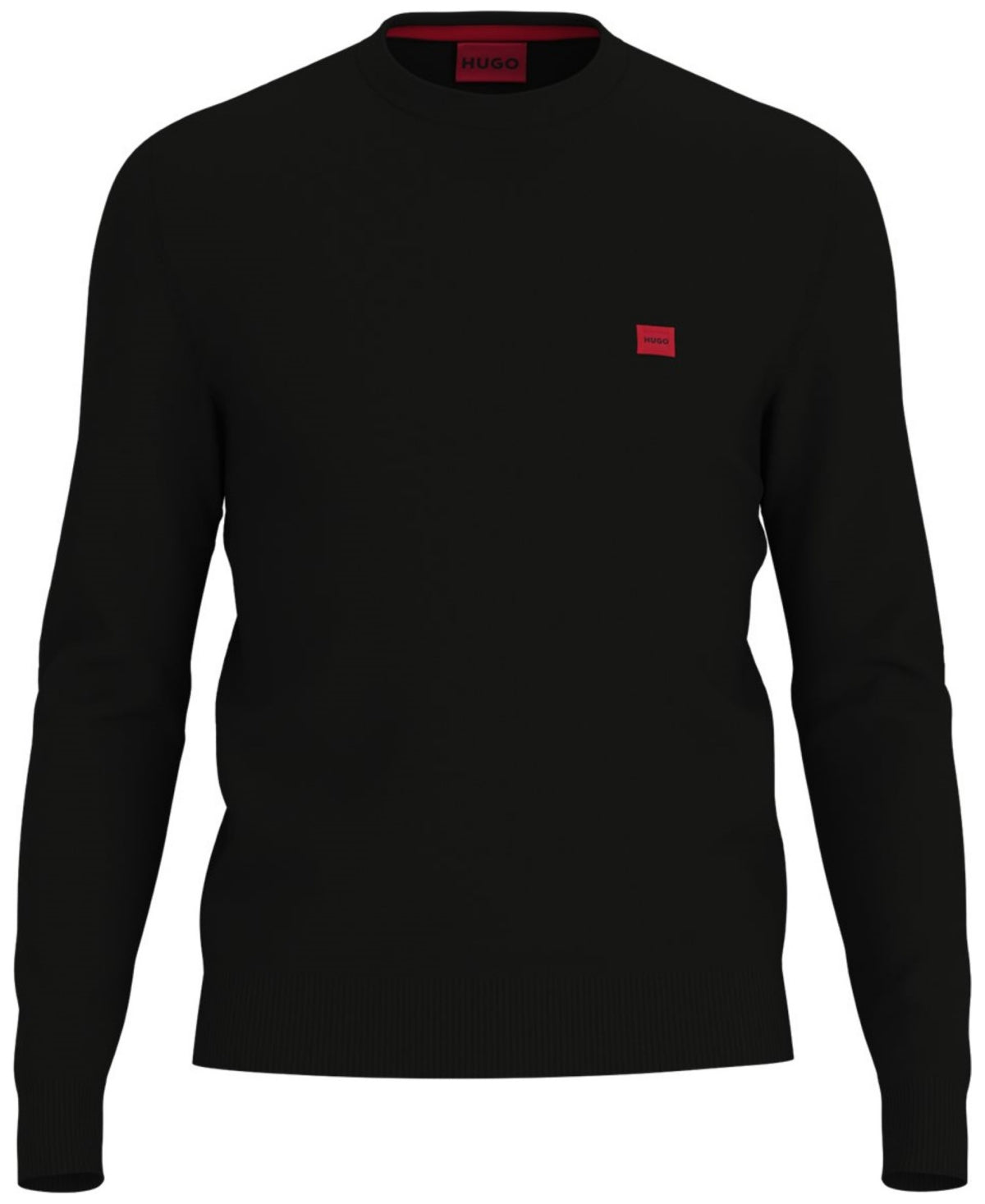 Suéter Hugo Boss San Cassius Logo Masculino Preto Tamanho Médio