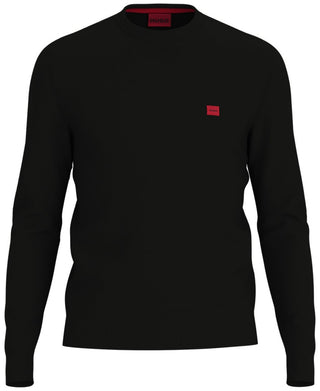 Hugo Boss Men's San Cassius Logo Sweater Black Size Medium