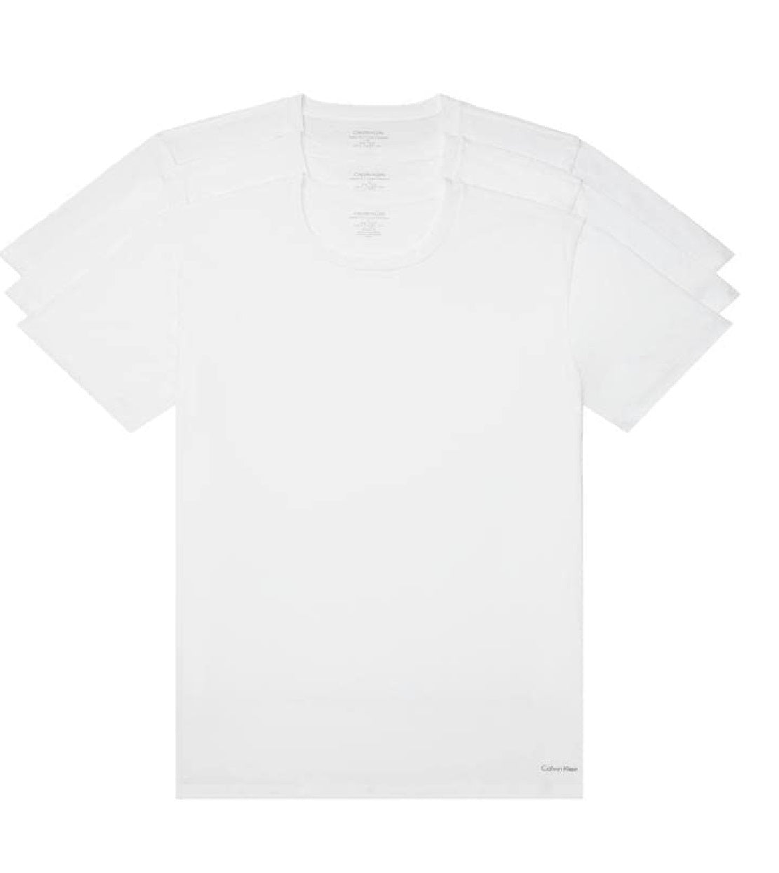 Pacote com 5 camisetas Hugo Boss masculinas autênticas com gola redonda, tamanho pequeno, brancas