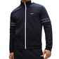 Moletom masculino Hugo Boss Skaz Zip Azul Tamanho XXX-G