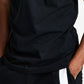 Camisa polo masculina Hugo Boss Dovember Classic Fit com estampa de logotipo xadrez, preta, tamanho extragrande