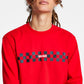 Moletom Hugo Boss Dromeo xadrez manga comprida masculino vermelho tamanho XX-G