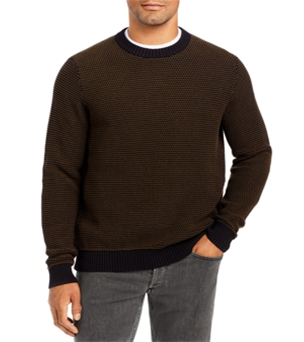 Suéter Hugo Boss Masculino Gola Redonda Preto Tamanho Médio