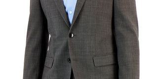 Jaqueta masculina Hugo Boss Slim Fit cinza tamanho 42