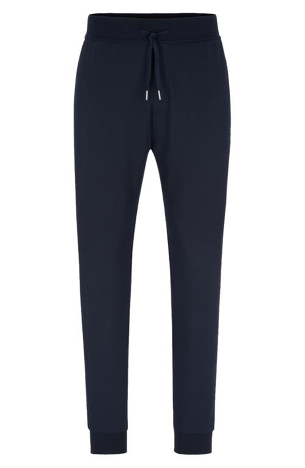 Calça de moletom BOSS French Terry azul escuro, tamanho grande