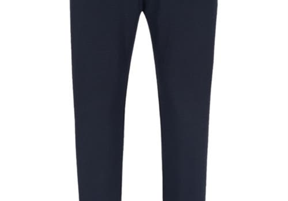 Calça de moletom BOSS French Terry azul escuro, tamanho grande